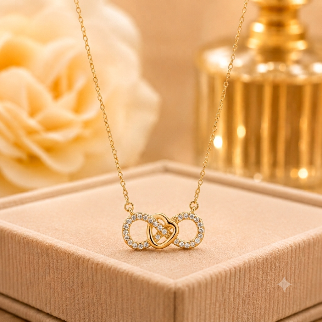 The Infinity Heart Necklace