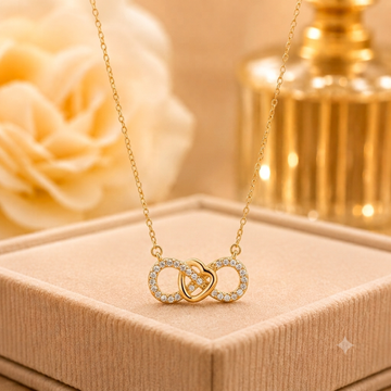 The Infinity Heart Necklace