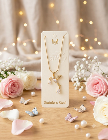 Flying Bird Pendant Necklace