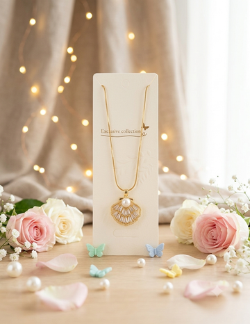 Pearl Seashell Necklace