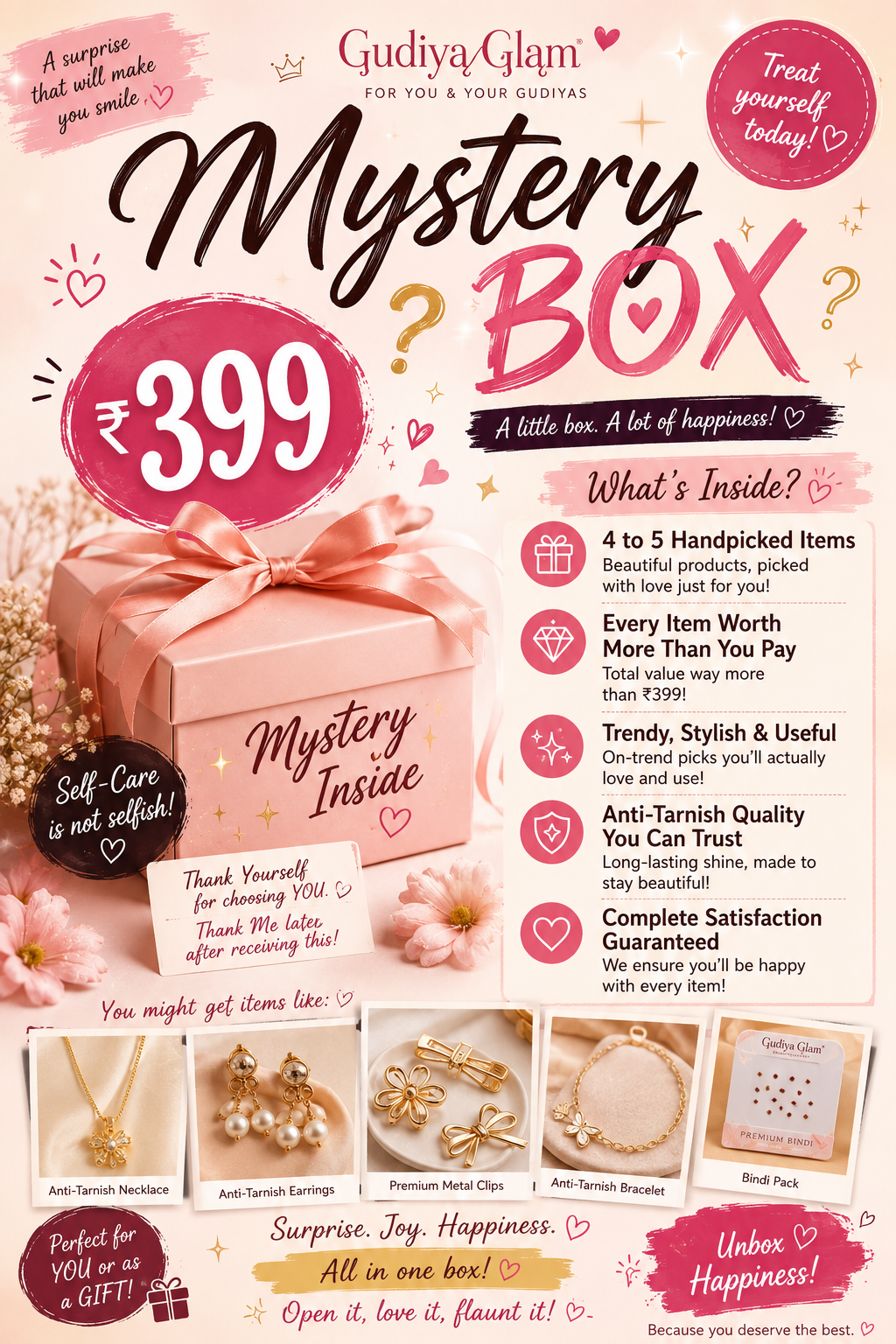 ₹399 Gudiya Glam Mystery Box