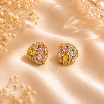 Pastel Sparkle Stud
