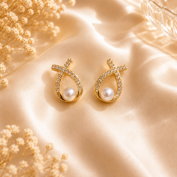 Pearl Infinity Stud