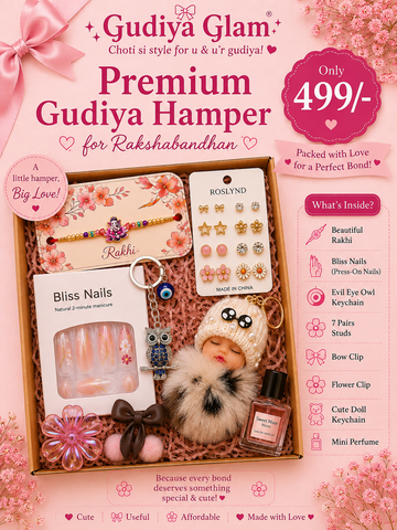 👑 Premium Gudiya Hamper – ₹499/- | Rakshabandhan Special 💕