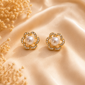 Pearl Bloom Stud