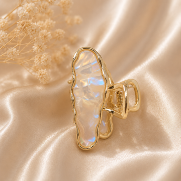 Moonstone Glow Hair Claw