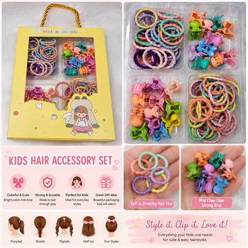 🎀 Kids Hair Accessories Gift Set