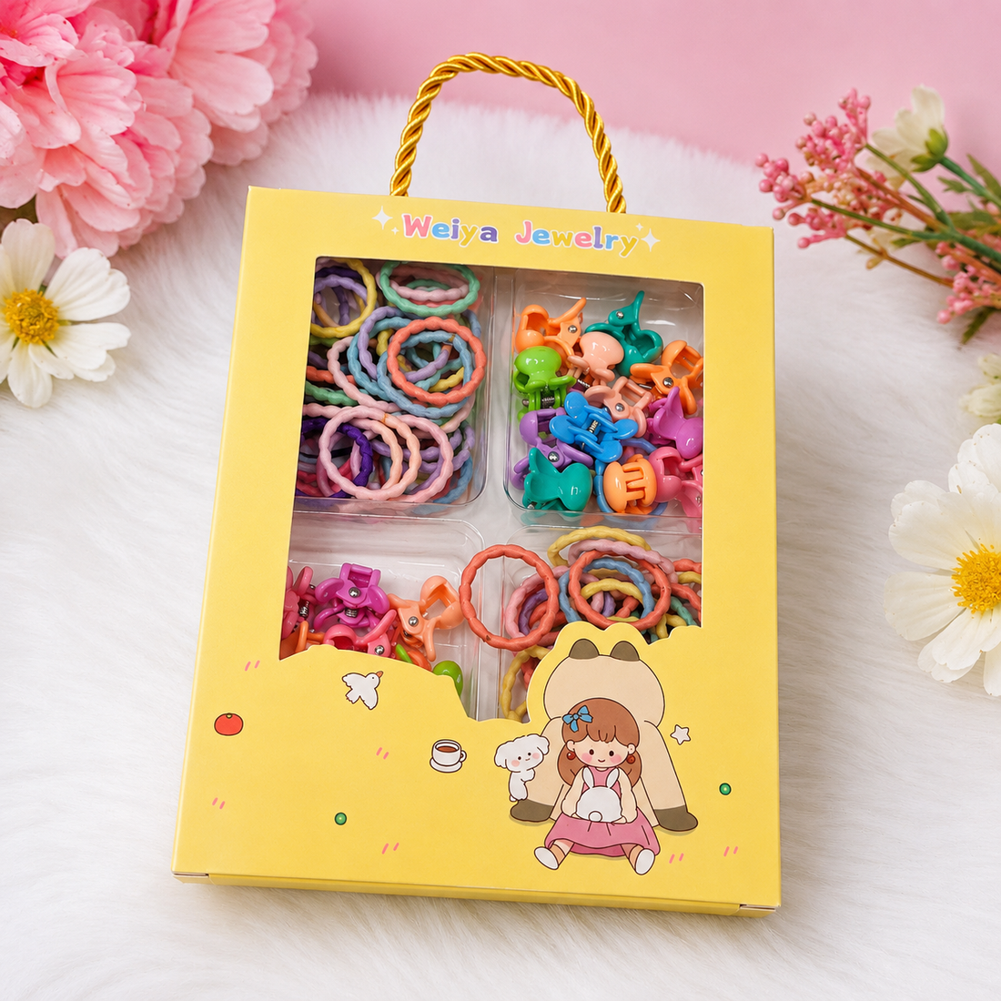 🎀 Kids Hair Accessories Gift Set