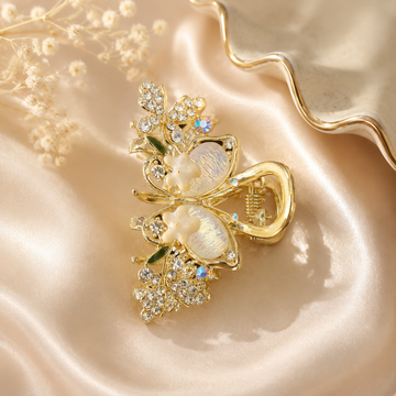 Opal Blossom Hair Claw